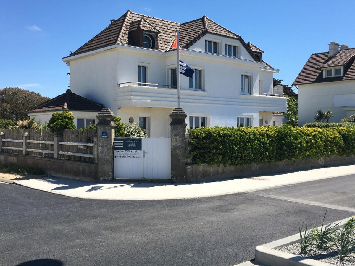 Chambre cabine avec vue mer à la Villa plein vent Barneville-Carteret Exterior foto