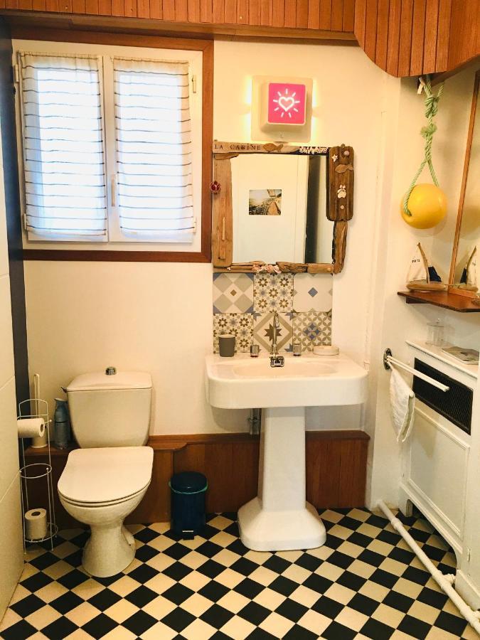 Chambre cabine avec vue mer à la Villa plein vent Barneville-Carteret Exterior foto