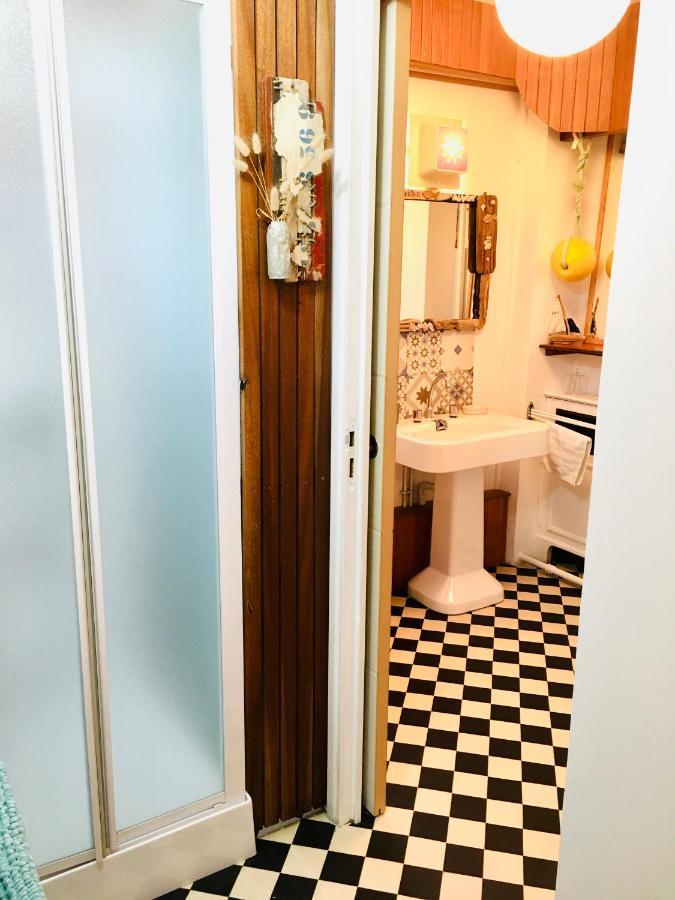 Chambre cabine avec vue mer à la Villa plein vent Barneville-Carteret Exterior foto