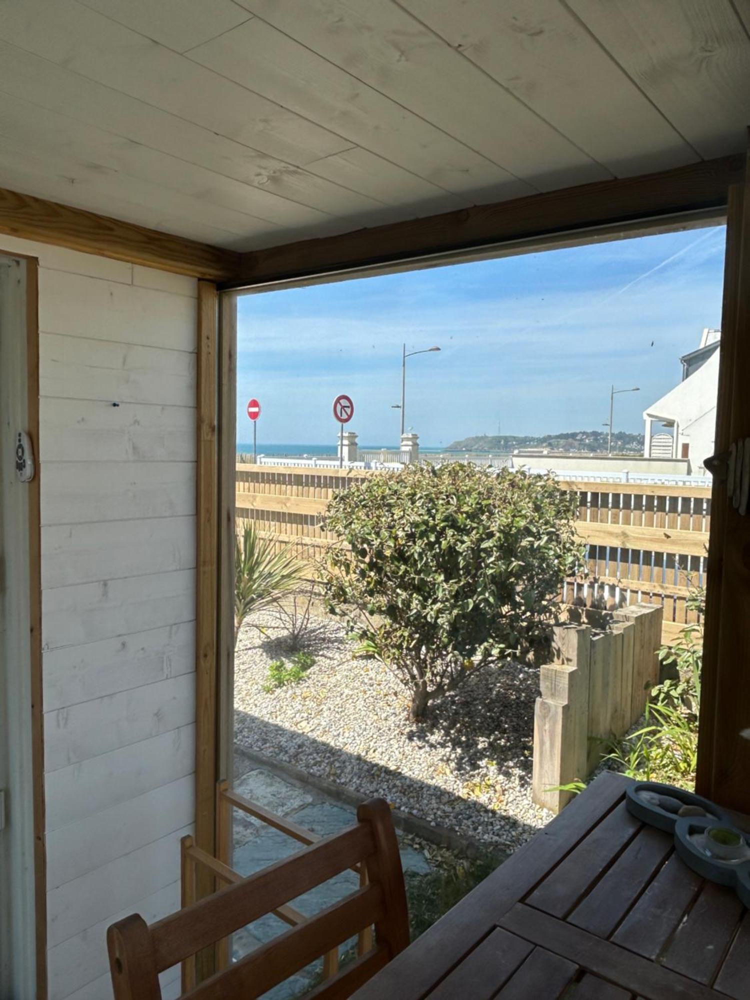 Chambre cabine avec vue mer à la Villa plein vent Barneville-Carteret Exterior foto